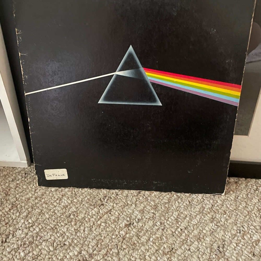 Vintage dark side of the moon Pink Floyd record